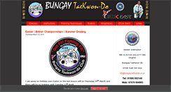 Desktop Screenshot of bungay-taekwondo.co.uk